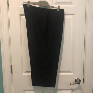 New Directions Black Career Capris Plus Size 18W